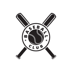 Baseball Club logo illustration vector. For sport club, champions, competitions.