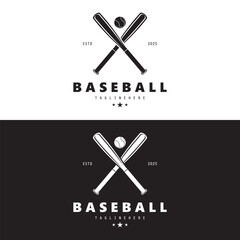 Baseball Club logo illustration vector. For sport club, champions, competitions.