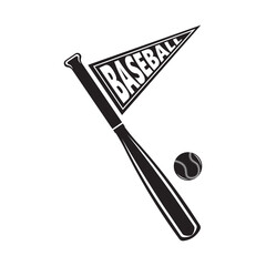 Baseball Club logo illustration vector. For sport club, champions, competitions.