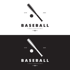 Baseball Club logo illustration vector. For sport club, champions, competitions.
