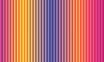 Obraz premium Vertical Gradient Stripes in Pink Orange and Purple