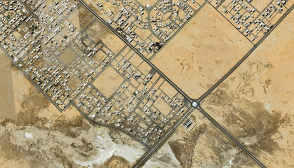 Yanbu al-Bahr in Saudi Arabia, aerial view of a drone on the Red Sea in August 2025