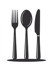 Fork Spoon and Knife Icon Design