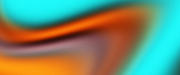 blue and orange glowing grainy gradient background with smooth light texture and modern abstract wallpaper design