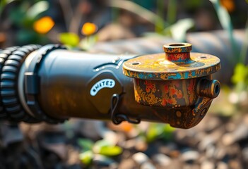 Durable metal water pipe cover protects against damage, safety, protection