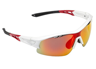 sports sunglasses isolated on a transparent background.