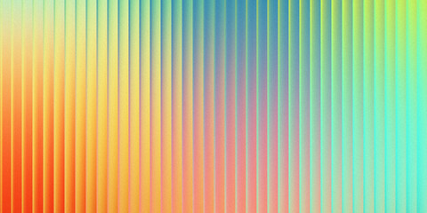 Fototapeta premium Vibrant gradient spectrum with vertical stripes in pastel rainbow colors from red to cyan