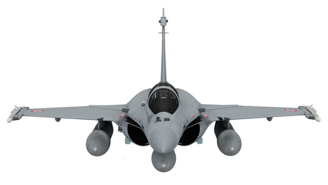 3d rendering dassault rafale