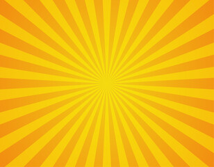Abstract sunburst background. Orange and Yellow Sunburst Pattern Background. Retro Colorful Sunburst with Vintage Rays. Abstract Pop Art Explosion Starburst Pattern. Spiral Retro Ray Wallpaper