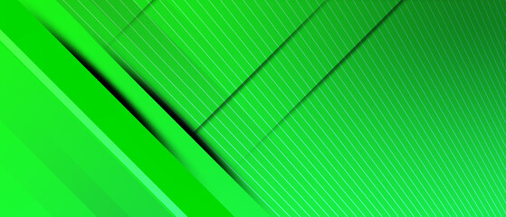 abstract green shape geometric with smooth line stripe background