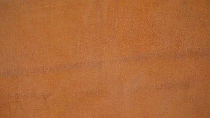 Fototapete Rund Musik Grunge rusty orange brown industrial industry metal corten steel background texture banner  © Corri Seizinger