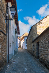 Fototapeta premium Aisa is a municipality in the Aragonese region of La Jacetania. It belongs to the judicial district of Jaca, Spain.