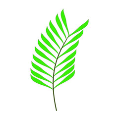 Green leaf icons