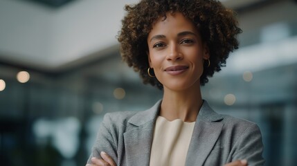 Obraz premium Corporate compliance officer training employees on workplace protocol, symbolizing professional ethics, legal alignment, and structured business practices across industries. cinematic color