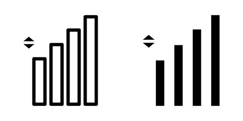  wireless signal icon,cellular data vector