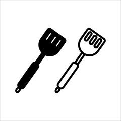 spatula icon set