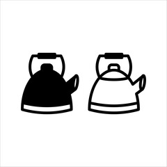 water jug icon set