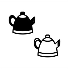 water jug icon set
