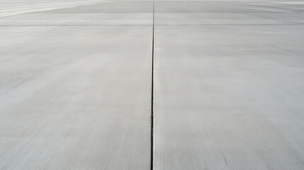 Naklejka premium A minimalist, stark and geometrical image of a concrete surface, the photo's desaturated color palette and severe lines create a sense of modern architecture and design.