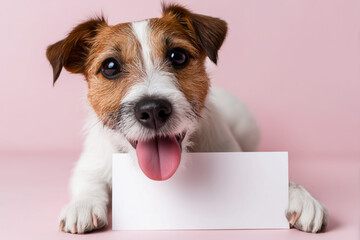 Cute lovely jack russell dog