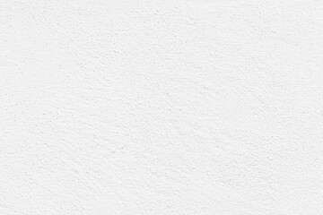 White concrete wall texture background. Uneven render stucco white painted concrete wall texture background. Rough and grunge wall in the sun.