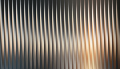 Obraz premium Abstract of vertical lines with a sense of depth and fluidity. The image is an exercise in minimalism