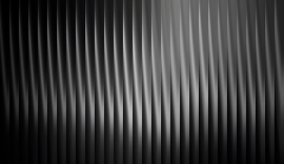 Obraz premium Abstract black and gray vertical lines create a unique and intriguing visual pattern, offering a sense of depth and texture