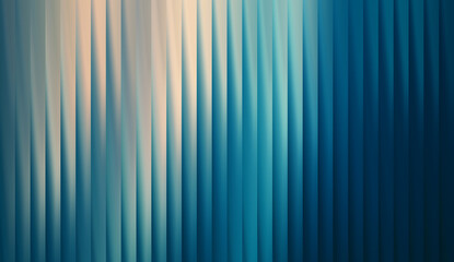 Fototapeta premium Light blue pastel gradient abstract wavy striped background