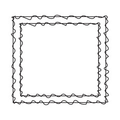 vector frame with a border