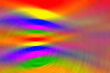 Vibrant abstract background with swirling rainbow colors and soft focus
