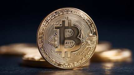 Bitcoin simbolizando economia digital, descentralização financeira, novas tecnologias e uso crescente de criptomoedas como forma de investimento