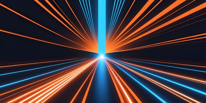 Dark Velocity &mdash; Central Speedlight Energy Burst in Pure Darkness