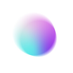 Single abstract fluid sphere with grainy texture