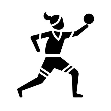 philippine heritage sipa game icon flat design vector art