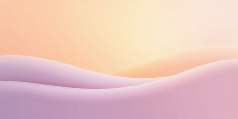 Soft pastel gradient background with gentle wavy forms and subtle light effects