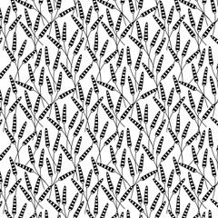  Botanical bliss seamless vector pattern.
