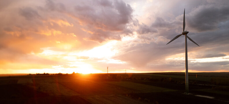 Wind turbines parks are adopted renewable energy technologies used to generate electricity sustainably.Green energy reduces pollution and keeps the environment clean and sustainable.