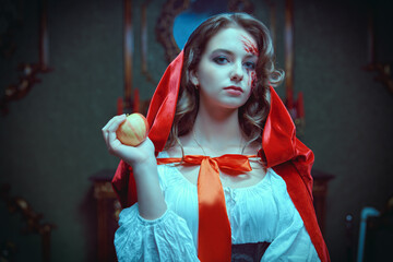 Naklejka premium Bloody Apple Spell