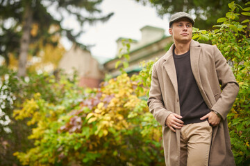 Elegant Walk Through Autumn