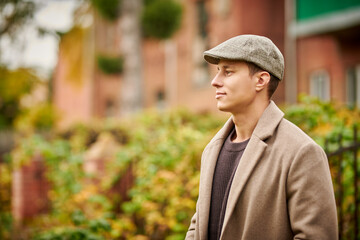 Side View of Gentleman