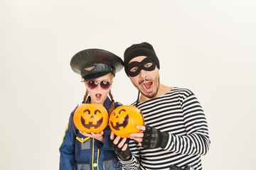 Funny Halloween Portrait