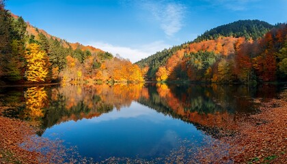 Incegol Seven Lakes Yedigoller National Park Bolu Turkey
