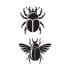 Beetle Silhouette Vector Set

Black and White Beetle Outline Illustration

Minimal Insect Beetle Silhouette Collection