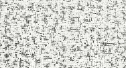 Vector dense arrangement of small dark dots creating a textured and speckled visual surface area view