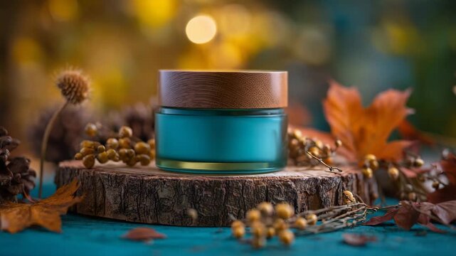 Ultra HD Cosmetic jar videography, cosmetic jar mockup video, cosmetic jar closeup videography, skincare cream jar videography, skincare cream presentation video