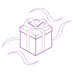 gift box vector illustration