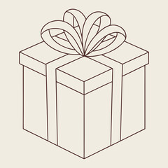 gift box vector illustration