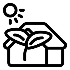 Greenhouse icon