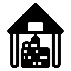 Water well icon