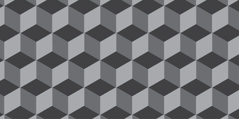 gray 3d modeling cubes Illustration decoration seamless white material pattern square design.	